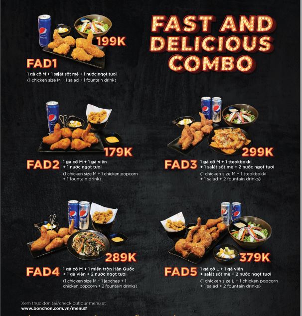 "Fast & Delicious" COMBO