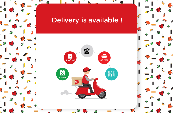 Still open for delivery