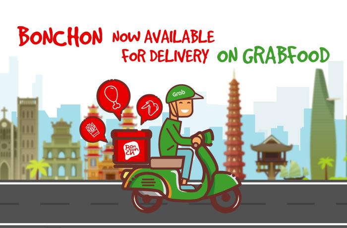 BONCHON X GRABFOOD