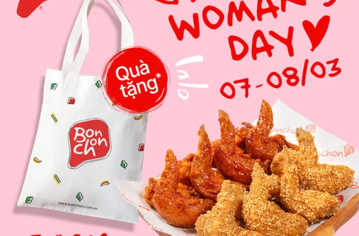 HAPPY WOMEN'S DAY 8/3