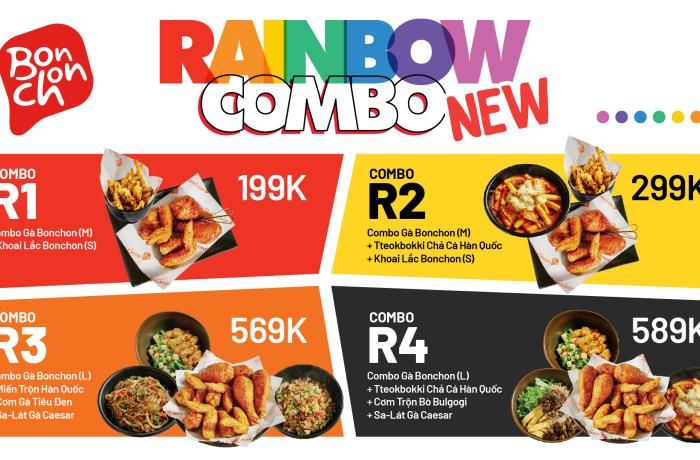RAINBOW COMBO - CHỈ TỪ 199K